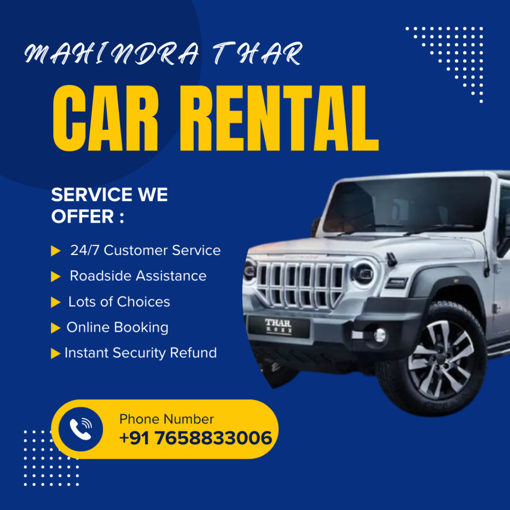 mahindra roxx self drive
